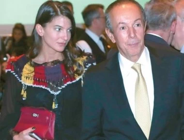 Ο εφοπλιστής Γιάννης Κούστας βάπτισε την κόρη του (φωτο)